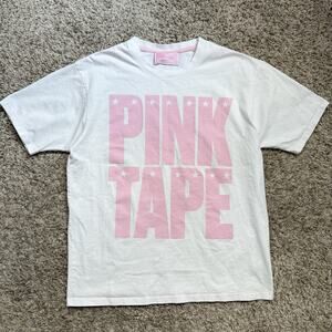 Pink Tape Lil Uzi x Seventh Heaven Band Tee White T-Shirt Men’s Size XL